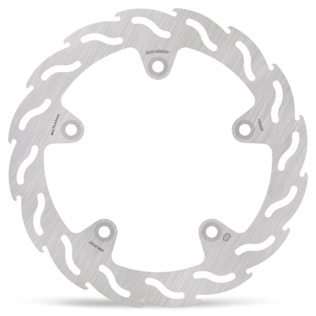MOTO-MASTER BRAKE ROTOR FIXED FLAME REAR 110323