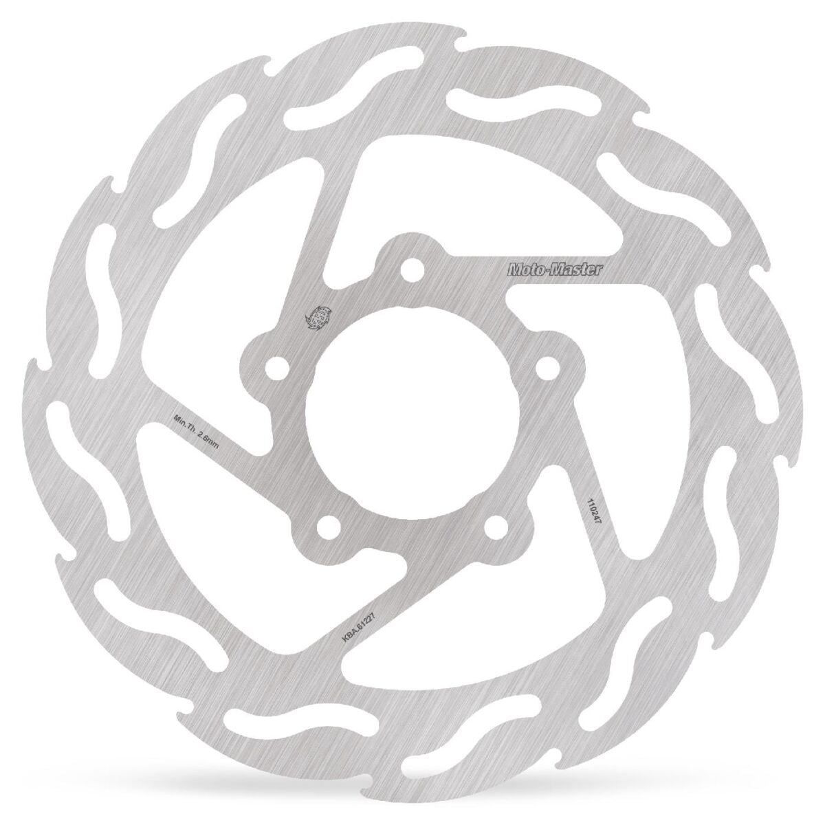 MOTO-MASTER BRAKE DISC FLAME SCOOTER 110247