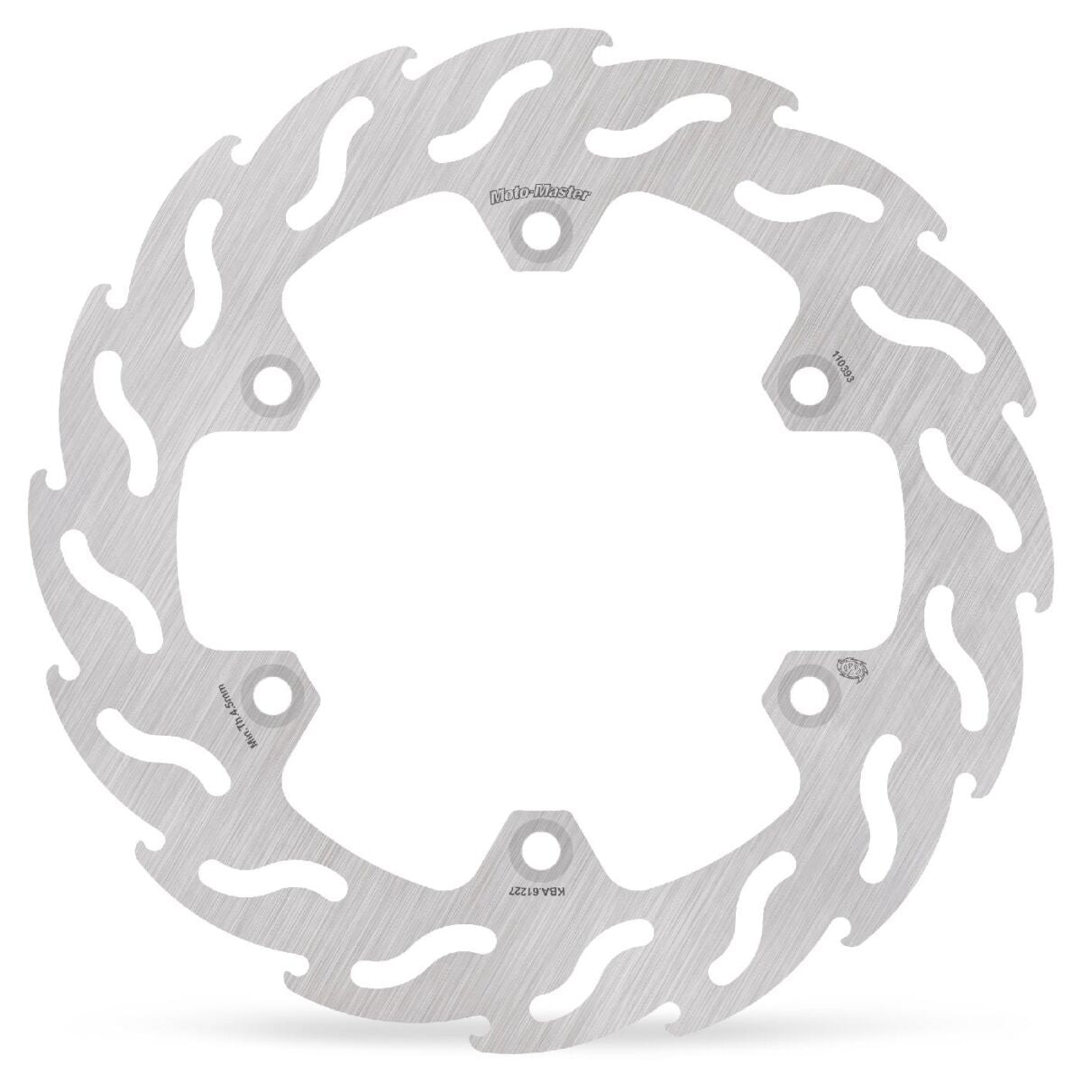 MOTO-MASTER BRAKE DISC FLAME FRONT LEFT 110393