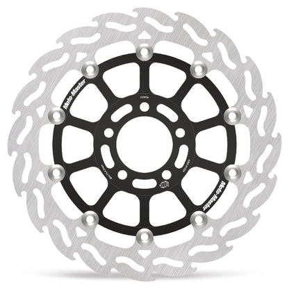 MOTO-MASTER BRAKE ROTOR FLOATING FLAME BLACK 113034