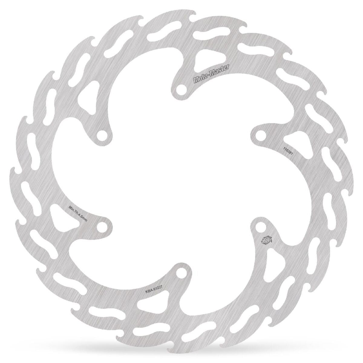 MOTO-MASTER BRAKE ROTOR FIXED FLAME 110281