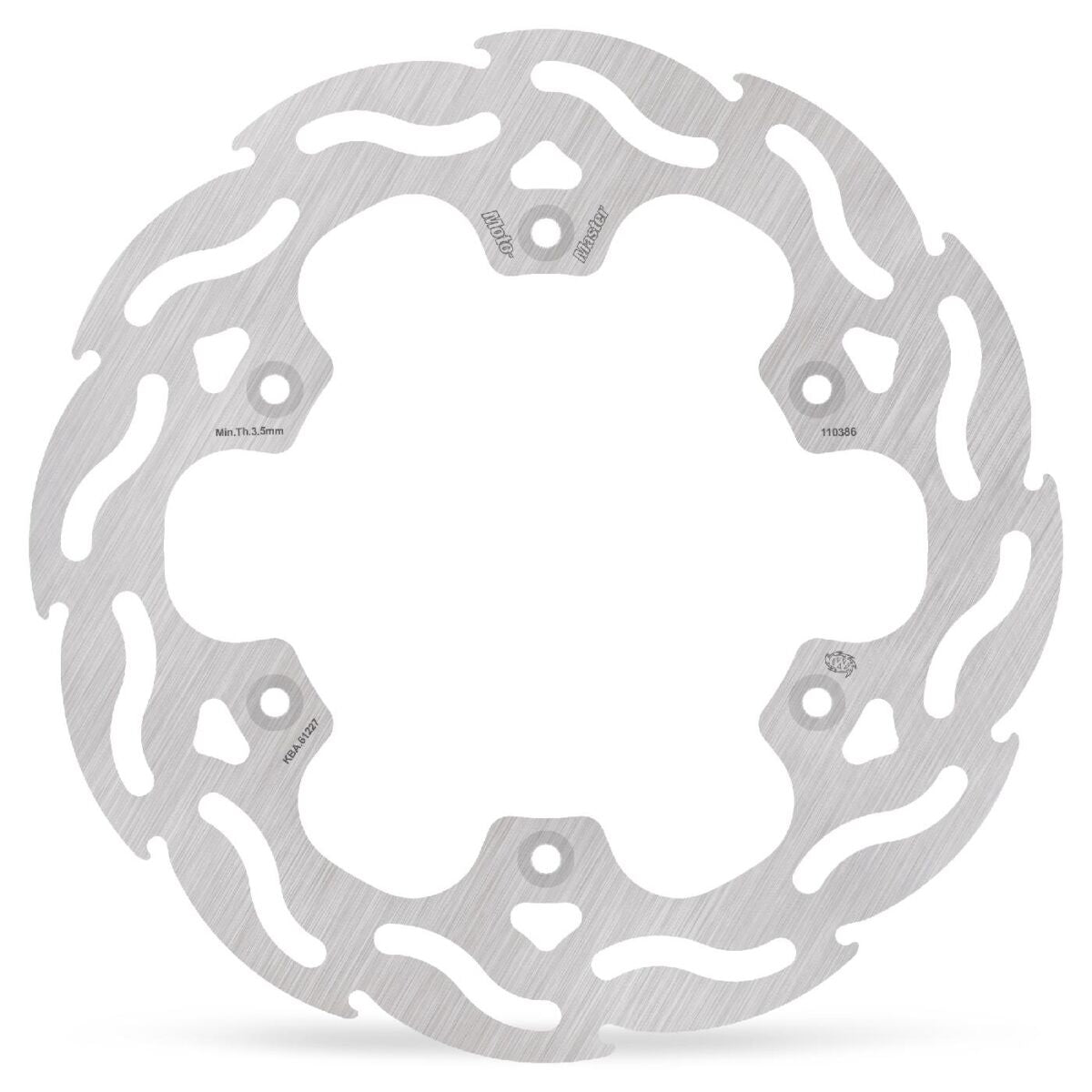 MOTO-MASTER BRAKE ROTOR FIXED FLAME 110386