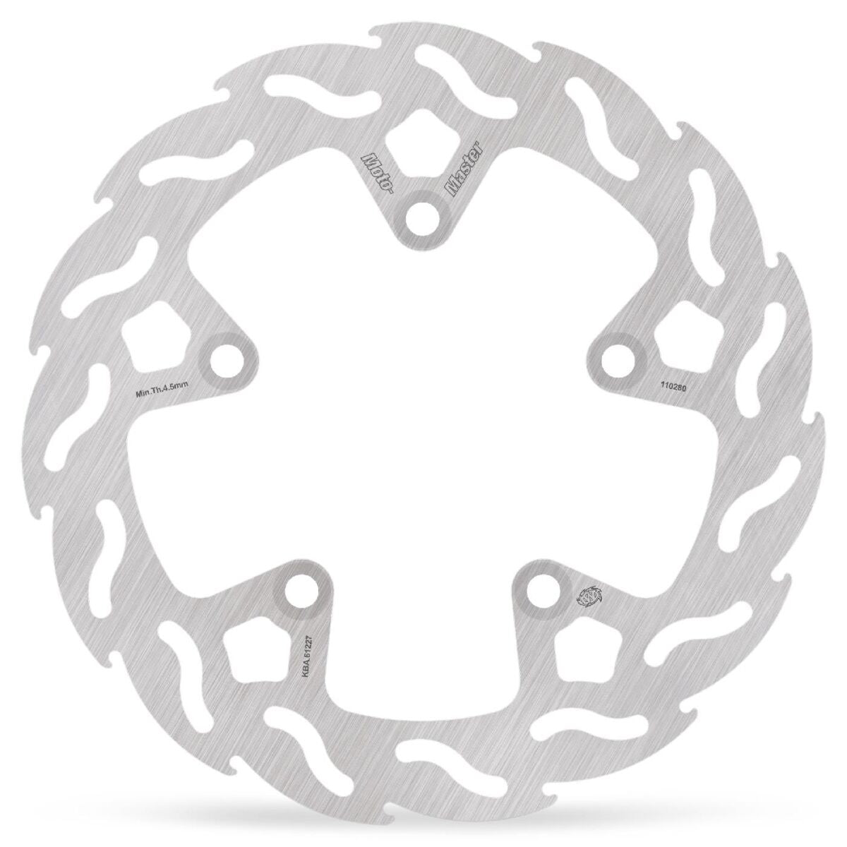 MOTO-MASTER BRAKE ROTOR FIXED FLAME 110280