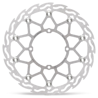 MOTO-MASTER BRAKE ROTOR FLOATING FLAME NATURAL 111039