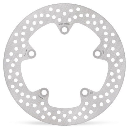 MOTO-MASTER BRAKE ROTOR FIXED HALO ROUND NATURAL 110529