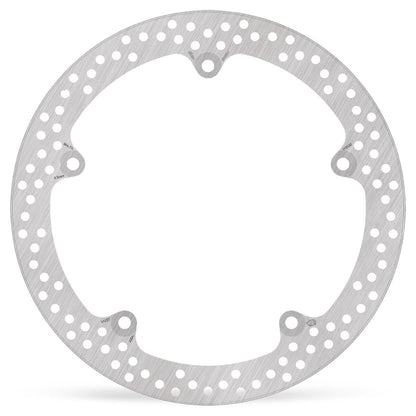 MOTO-MASTER BRAKE ROTOR FIXED HALO ROUND NATURAL 110532