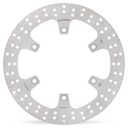 MOTO-MASTER BRAKE ROTOR FIXED HALO ROUND NATURAL 110543