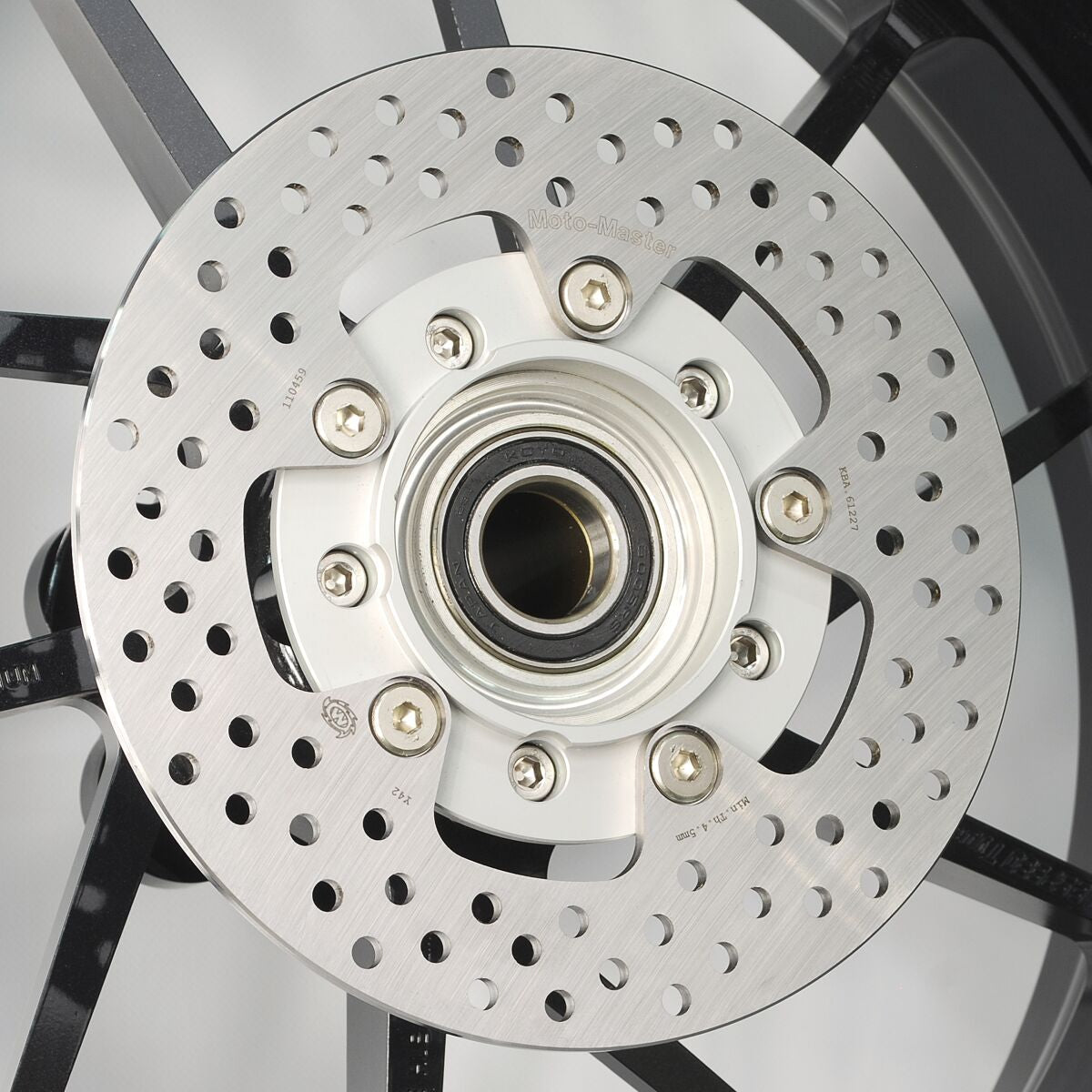 MOTO-MASTER BRAKE ROTOR FIXED HALO ROUND NATURAL 110584