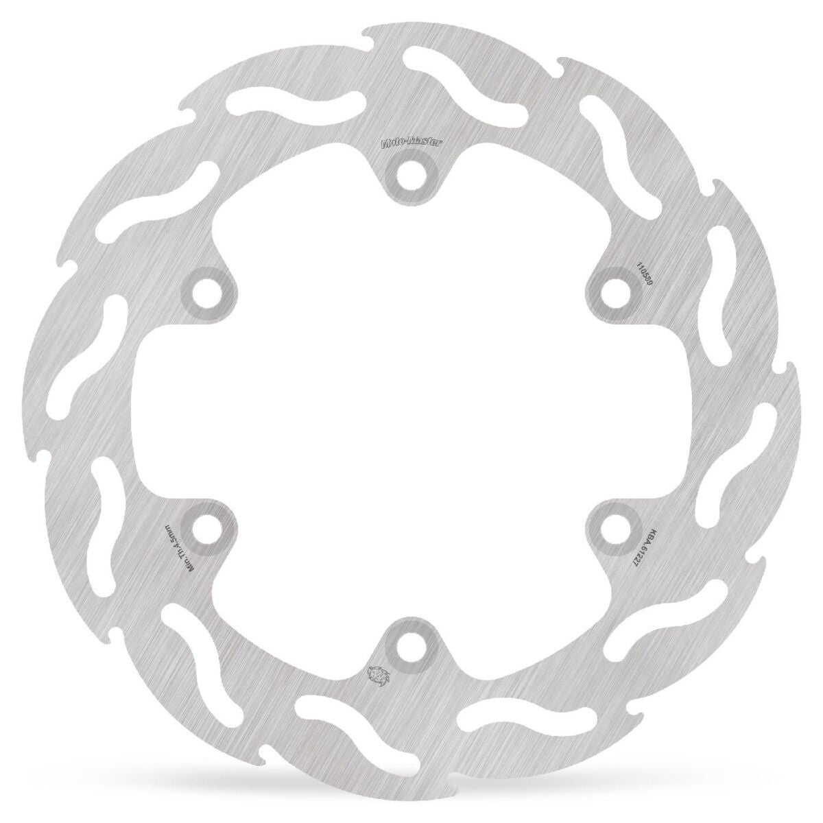 MOTO-MASTER BRAKE ROTOR FIXED FLAME NATURAL 110589