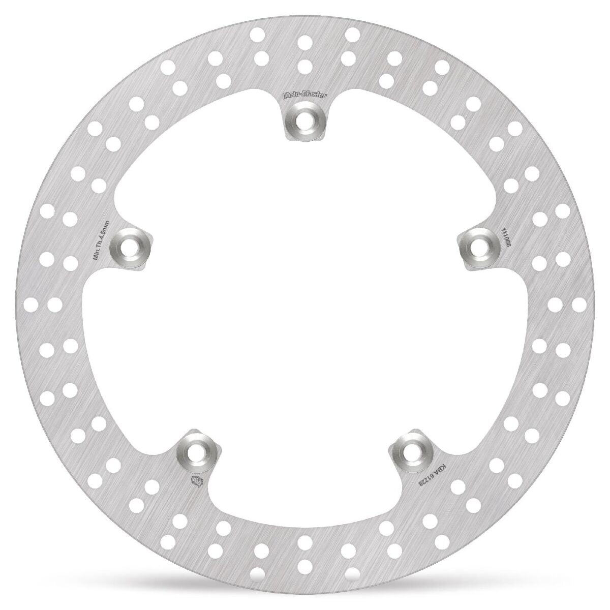 MOTO-MASTER BRAKE ROTOR FLOATING HALO ROUND NATURAL 111066