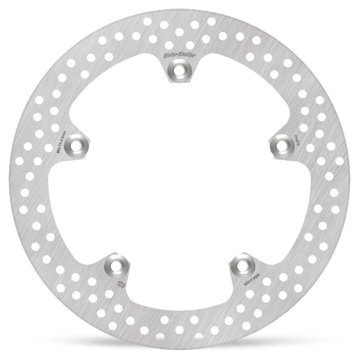 MOTO-MASTER BRAKE ROTOR FLOATING HALO ROUND NATURAL 111072