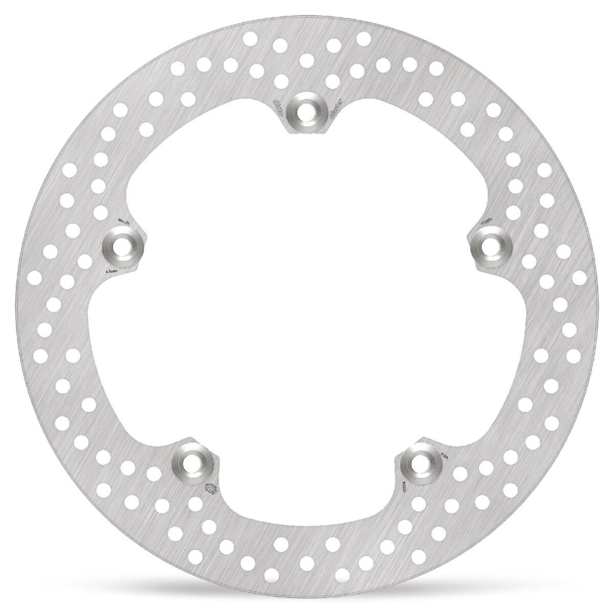 MOTO-MASTER BRAKE ROTOR FLOATING HALO ROUND NATURAL 111073