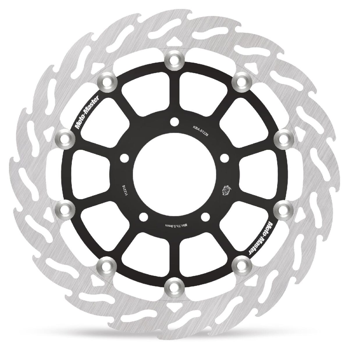 MOTO-MASTER BRAKE ROTOR FLOATING FLAME RACING 112216