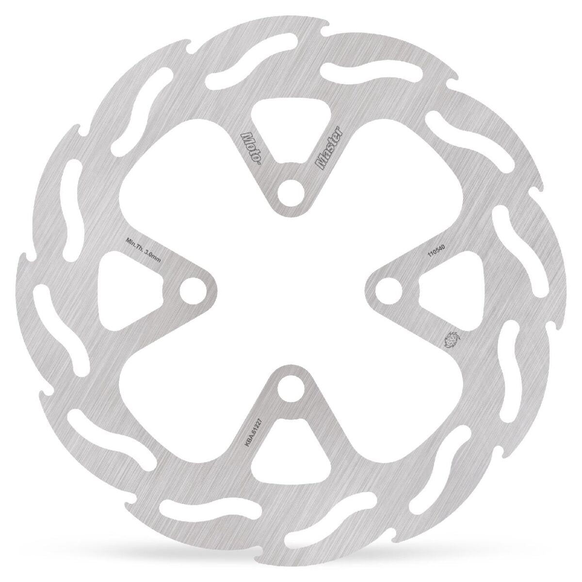 MOTO-MASTER BRAKE ROTOR FIXED FLAME 110540