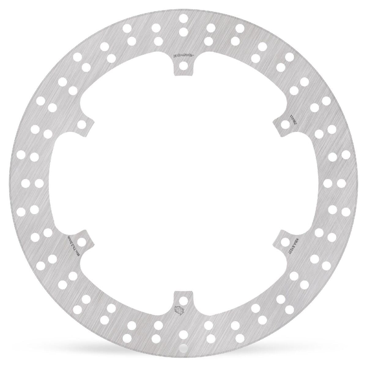 MOTO-MASTER BRAKE ROTOR FIXED HALO ROUND 110565