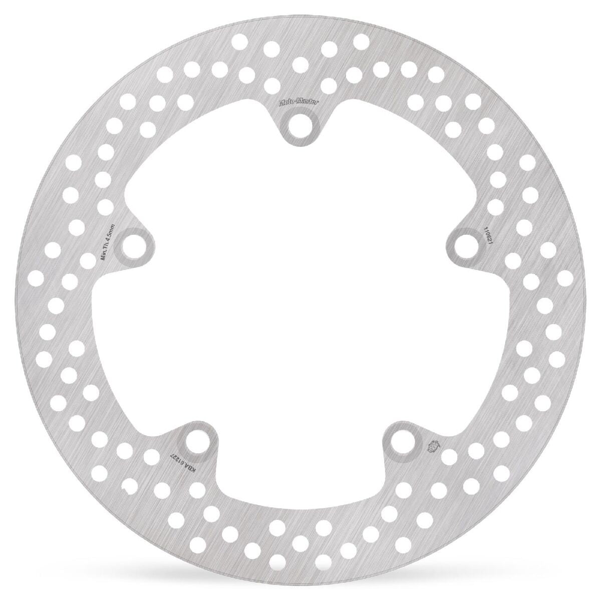 MOTO-MASTER BRAKE ROTOR FIXED HALO ROUND 110621