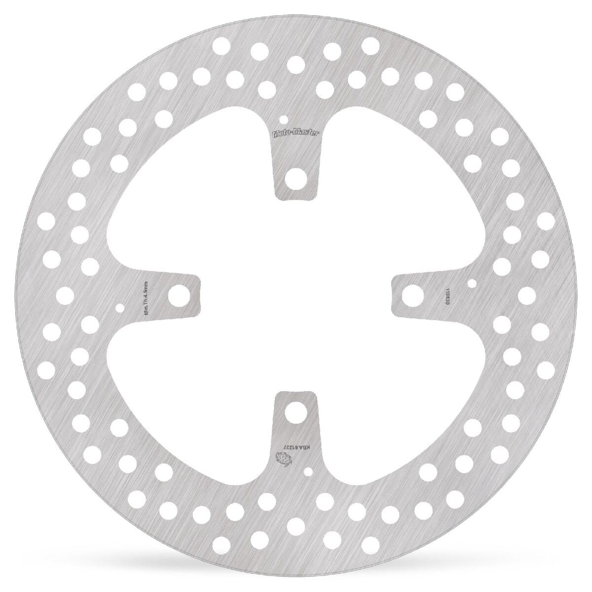 MOTO-MASTER BRAKE ROTOR FIXED HALO ROUND 110630