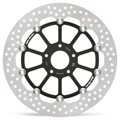 MOTO-MASTER BRAKE ROTOR FLOATING HALO ROUND BLACK 112178
