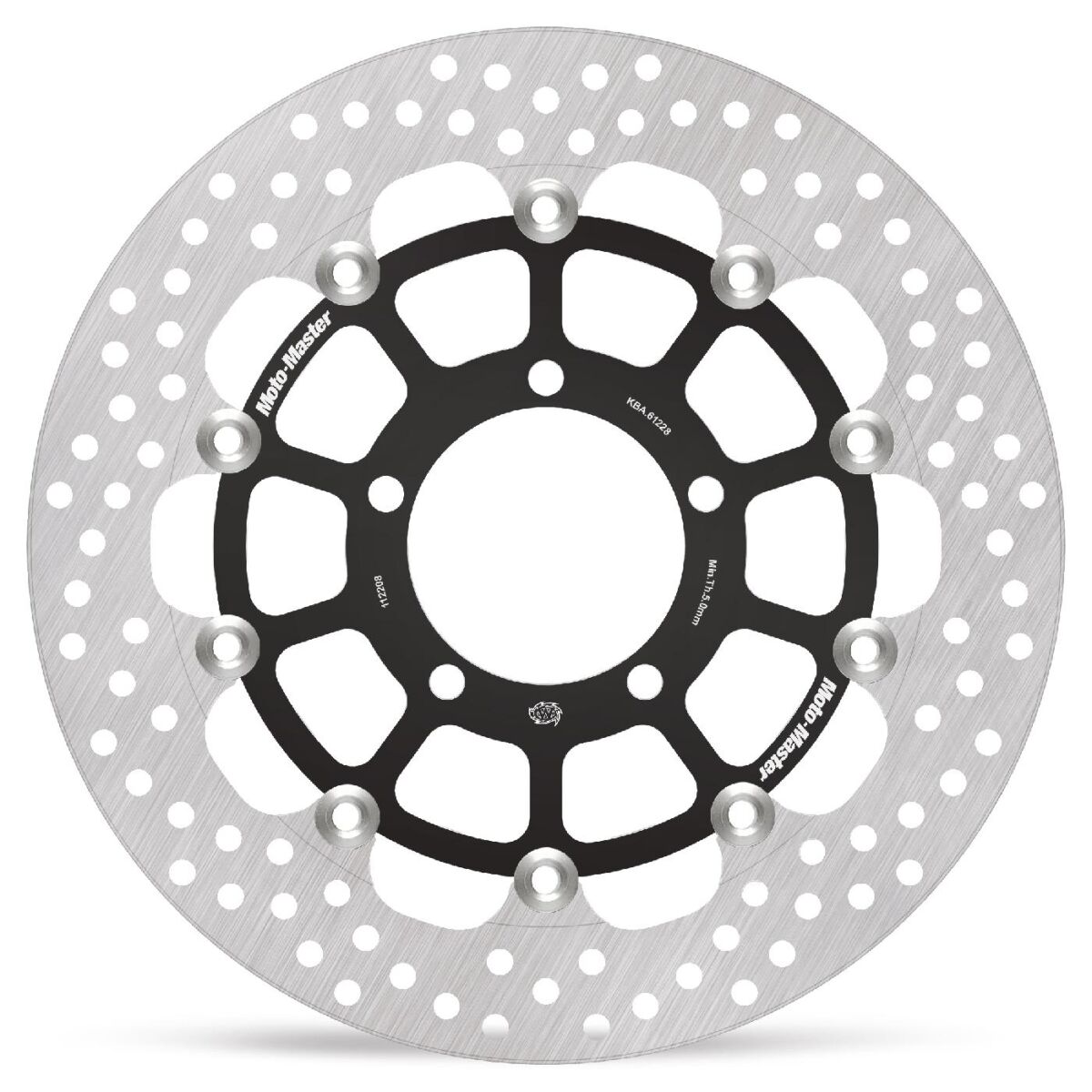 MOTO-MASTER BRAKE ROTOR FLOATING HALO RACING 112208