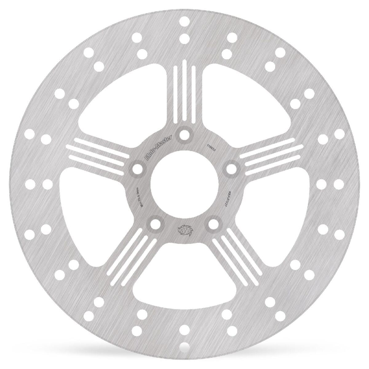 MOTO-MASTER BRAKE ROTOR FIXED ADRIAN ROUND NATURAL 110632