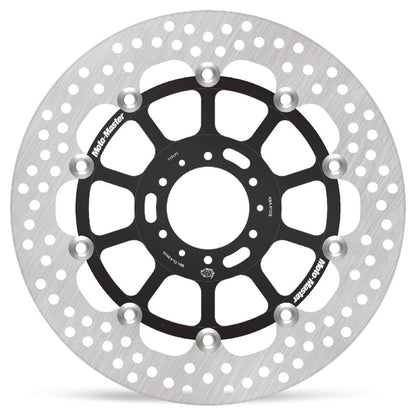 MOTO-MASTER BRAKE ROTOR FLOATING HALO ROUND BLACK 113171