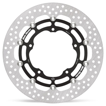 MOTO-MASTER BRAKE ROTOR FLOATING HALO ROUND BLACK 112246