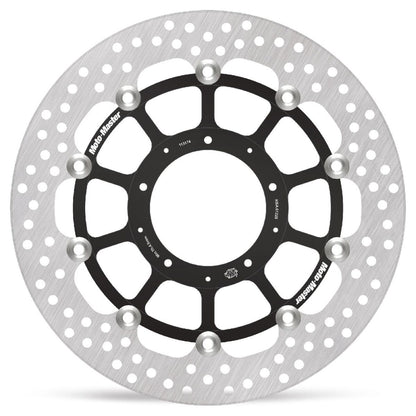 MOTO-MASTER BRAKE ROTOR FLOATING HALO ROUND BLACK 113174