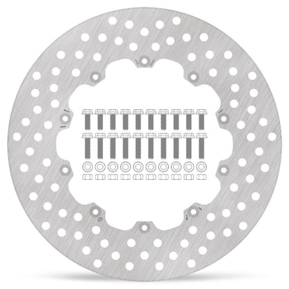 MOTO-MASTER BRAKE ROTOR FLOATING HALO ROUND NATURAL 111077