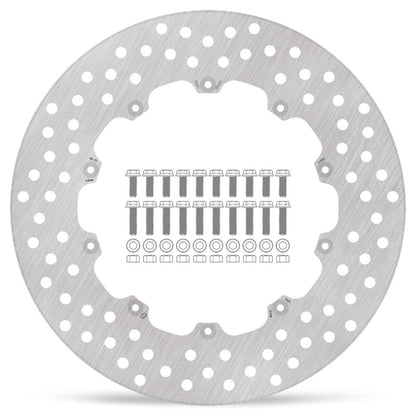 MOTO-MASTER BRAKE ROTOR FLOATING HALO ROUND NATURAL 111076