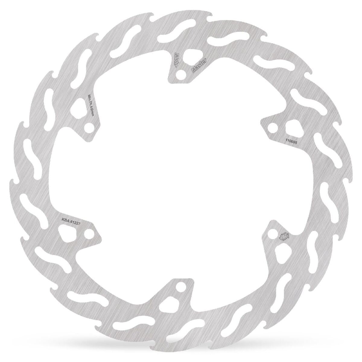 MOTO-MASTER BRAKE ROTOR FIXED FLAME NATURAL 110695