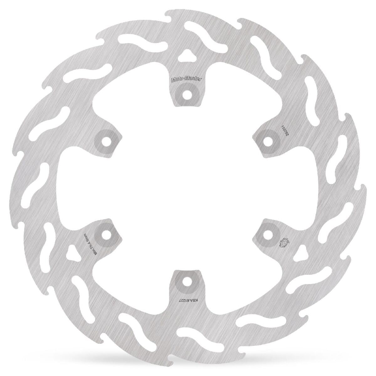 MOTO-MASTER BRAKE ROTOR FIXED FLAME NATURAL 110702