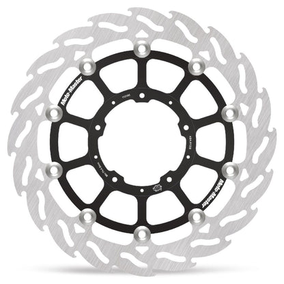 MOTO-MASTER BRAKE ROTOR FLOATING FLAME BLACK 113195