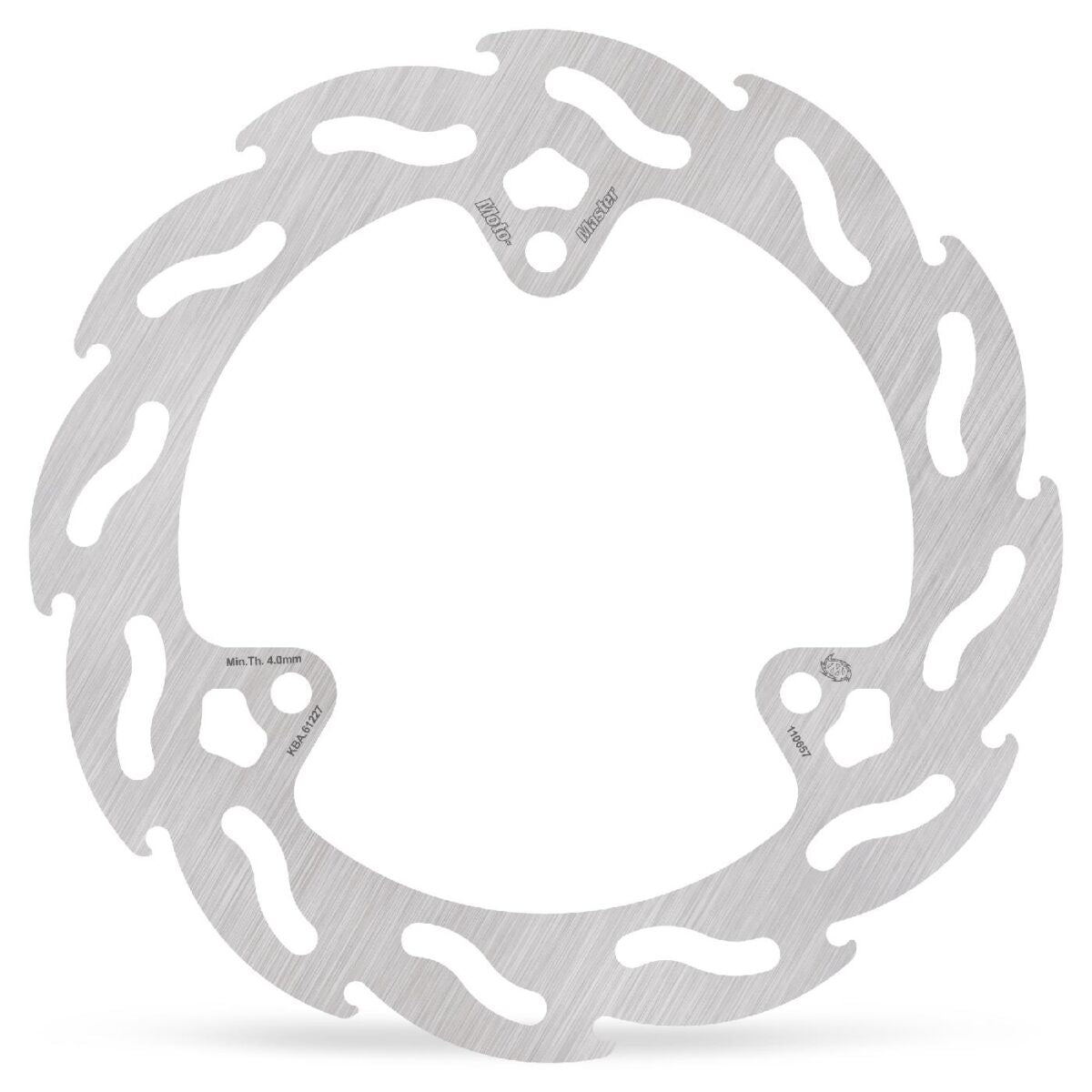 MOTO-MASTER BRAKE ROTOR FIXED FLAME REAR 110657