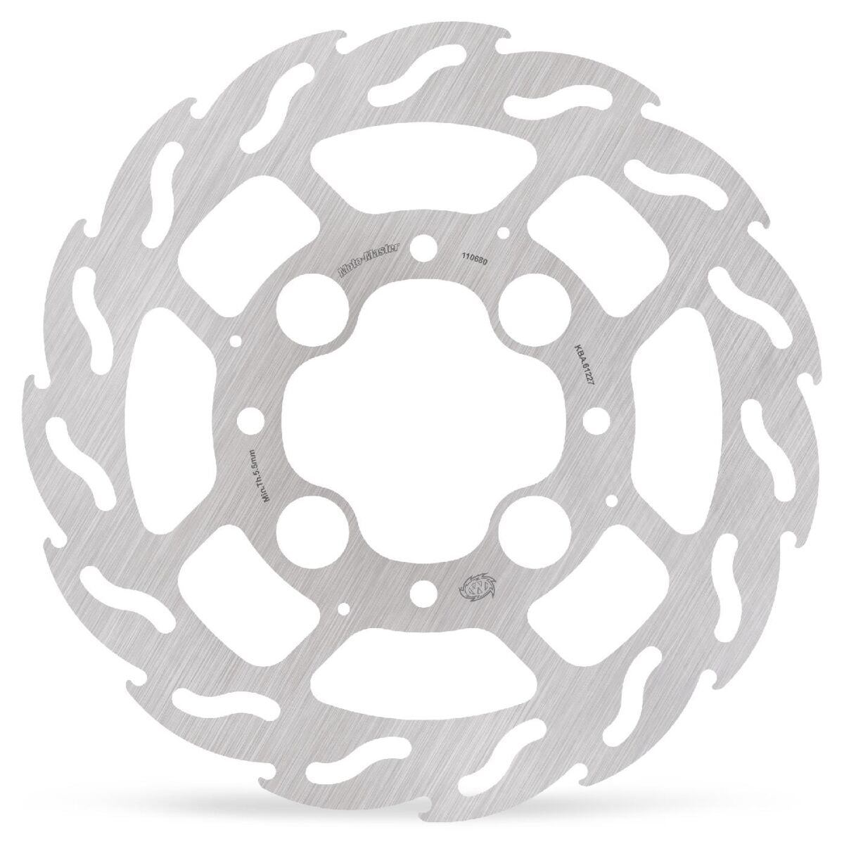 MOTO-MASTER BRAKE ROTOR FIXED FLAME REAR 110680