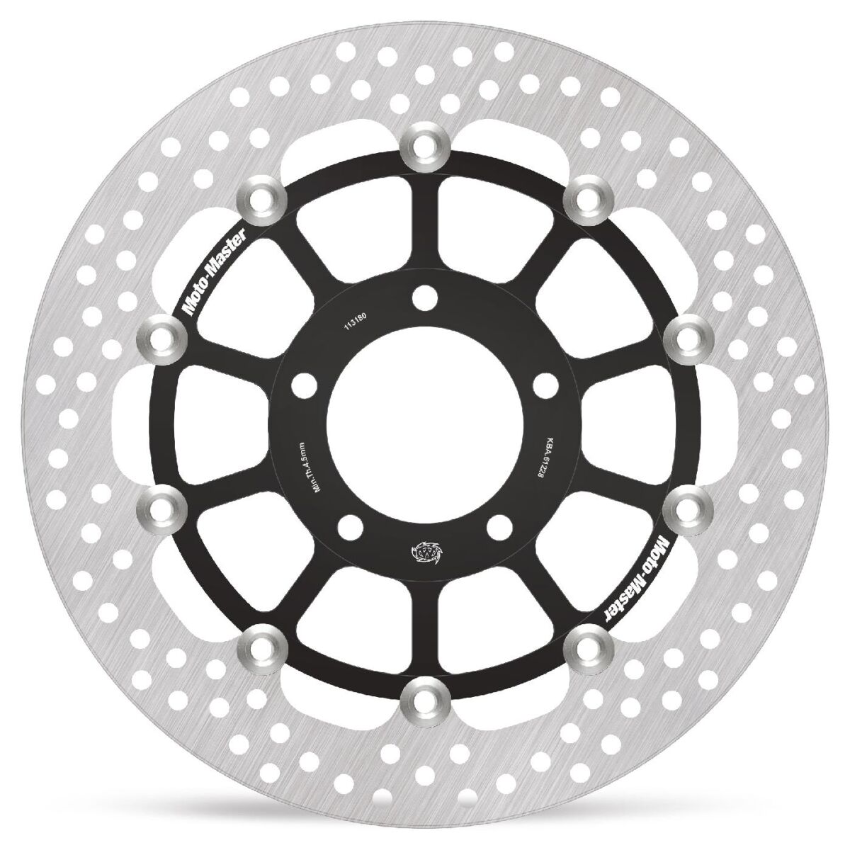 MOTO-MASTER BRAKE ROTOR FLOATING HALO ROUND 113180