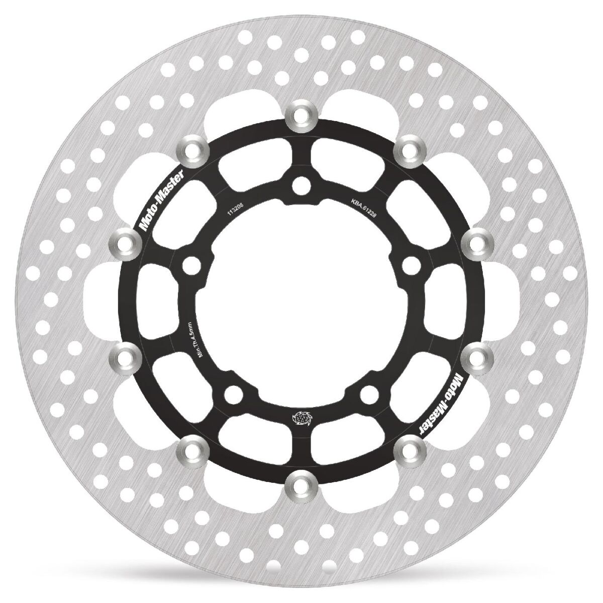 MOTO-MASTER BRAKE ROTOR FLOATING HALO ROUND 113208