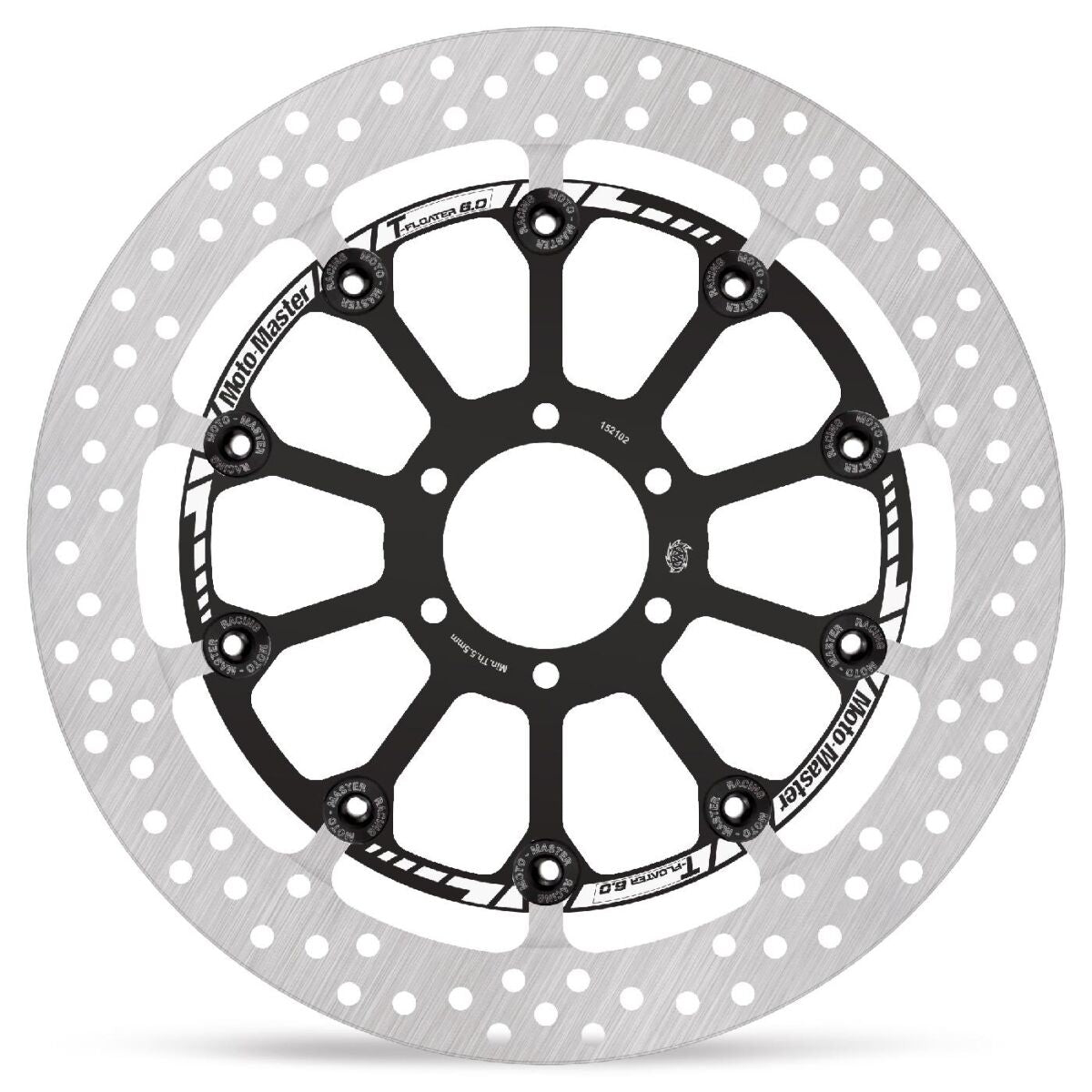 MOTO-MASTER BRAKE ROTOR T-FLOATER HALO ROUND 152102
