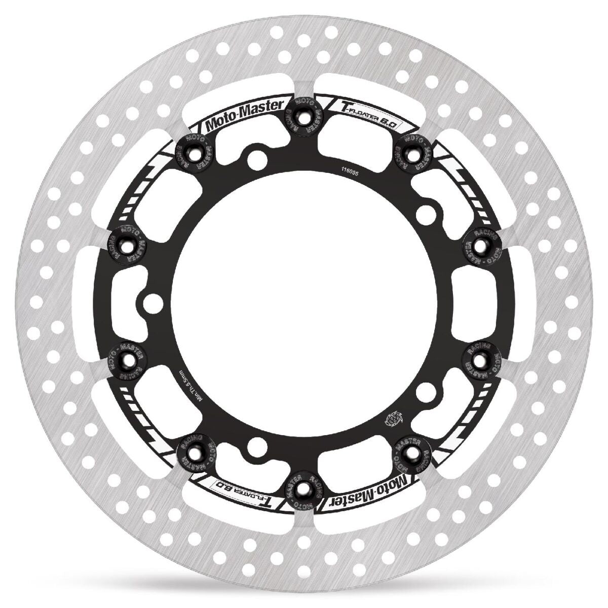 MOTO-MASTER BRAKE ROTOR FLOATING HALO ROUND 116095
