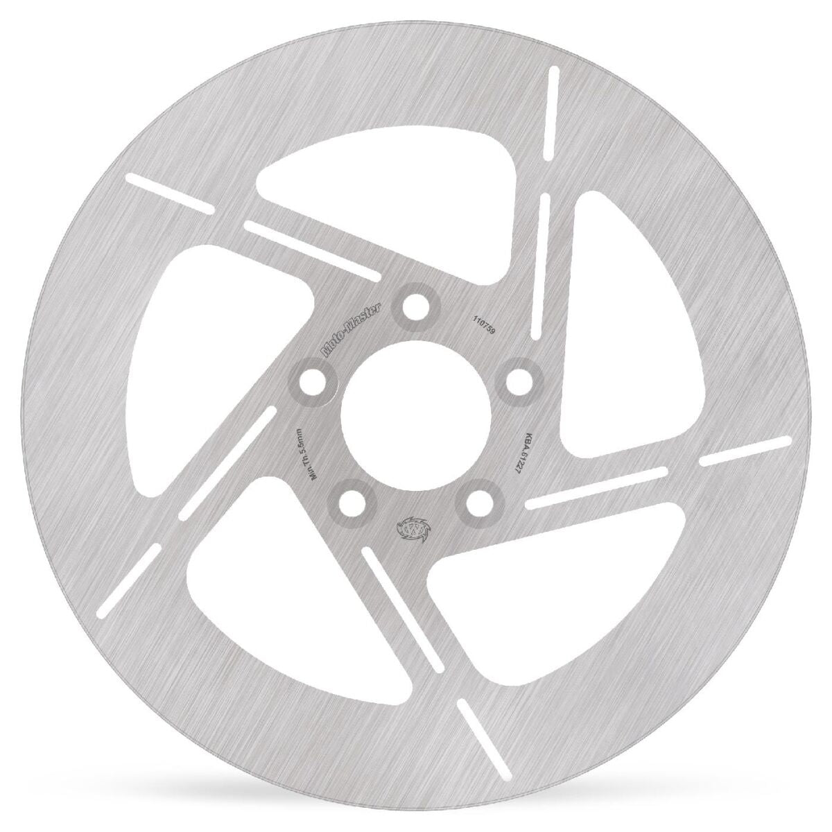 MOTO-MASTER BRAKE ROTOR FIXED ROUND REAR 110759