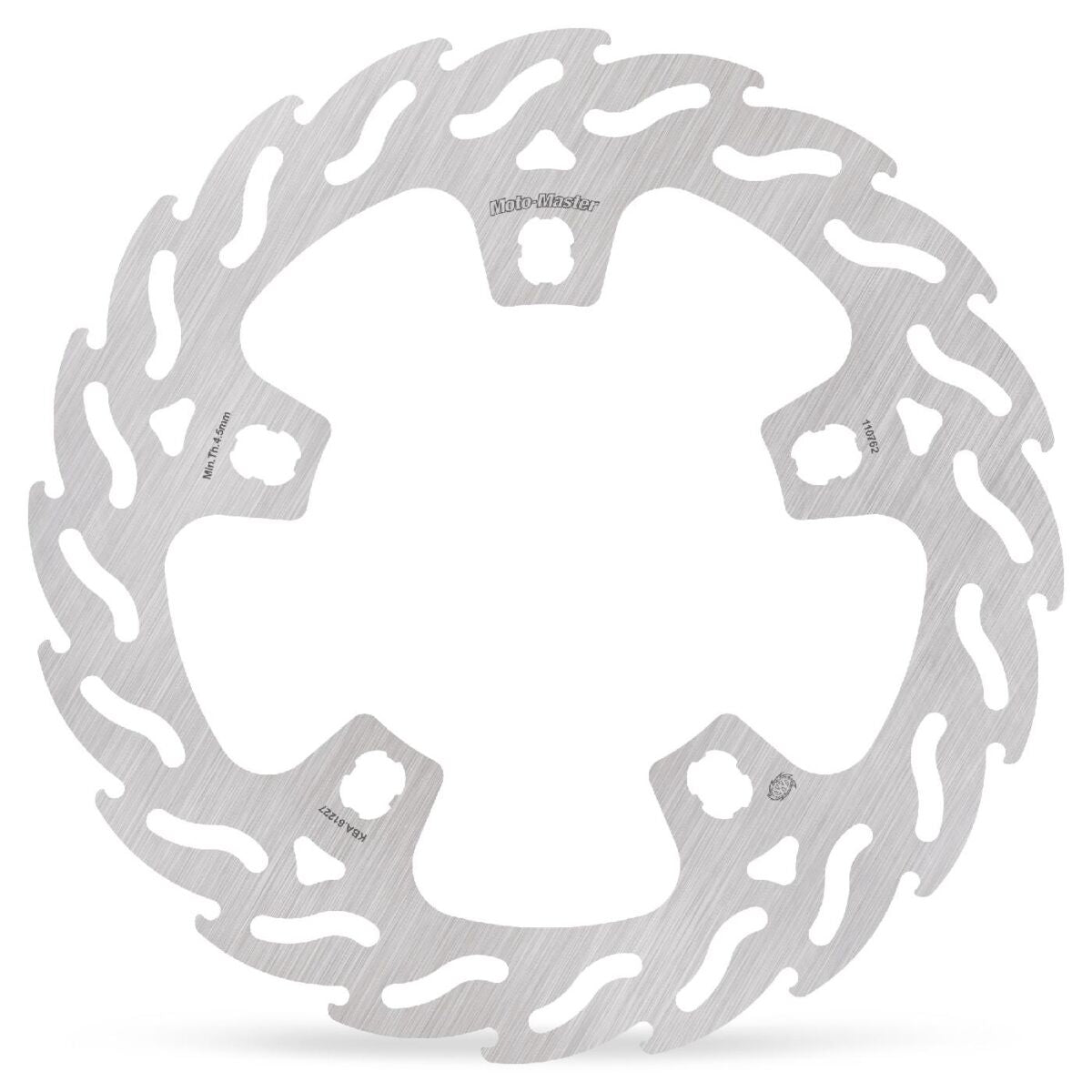 MOTO-MASTER BRAKE ROTOR FIXED FLAME FRONT 110762