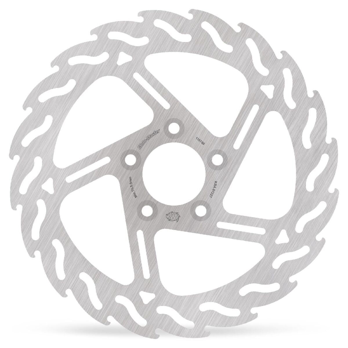 MOTO-MASTER BRAKE ROTOR FIXED FLAME REAR 110769