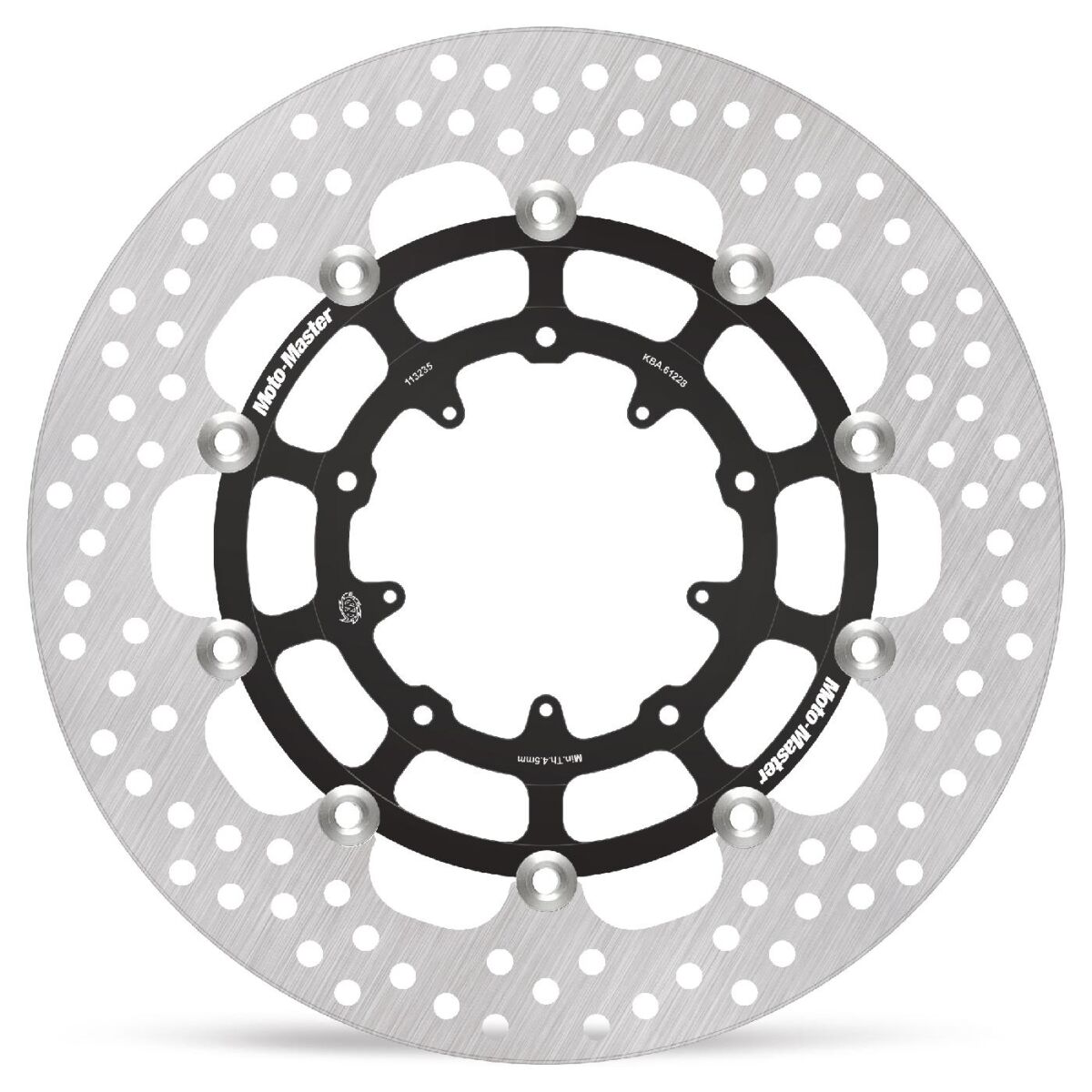 MOTO-MASTER BRAKE ROTOR FLOATING HALO FR L 113235