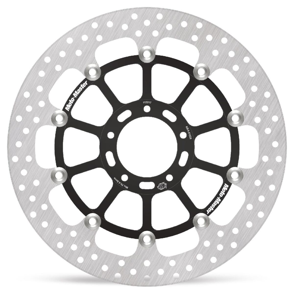 MOTO-MASTER BRAKE ROTOR FLOATING HALO FR L/R 113217