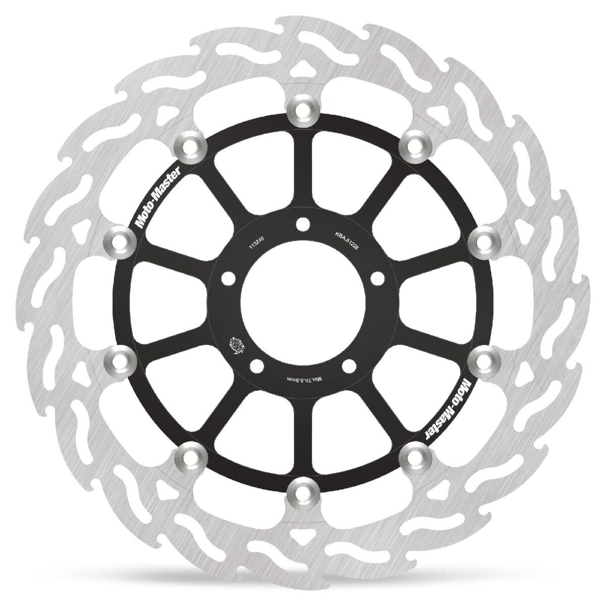MOTO-MASTER BRAKE ROTOR FLOATING FLAME FR R SBK 113240
