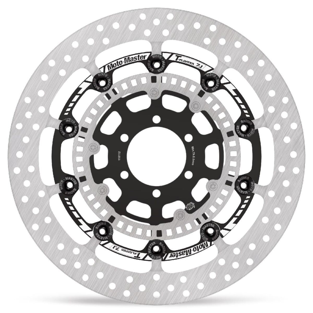 MOTO-MASTER BRAKE ROTOR FLOATING HALO PRO RACE 116112