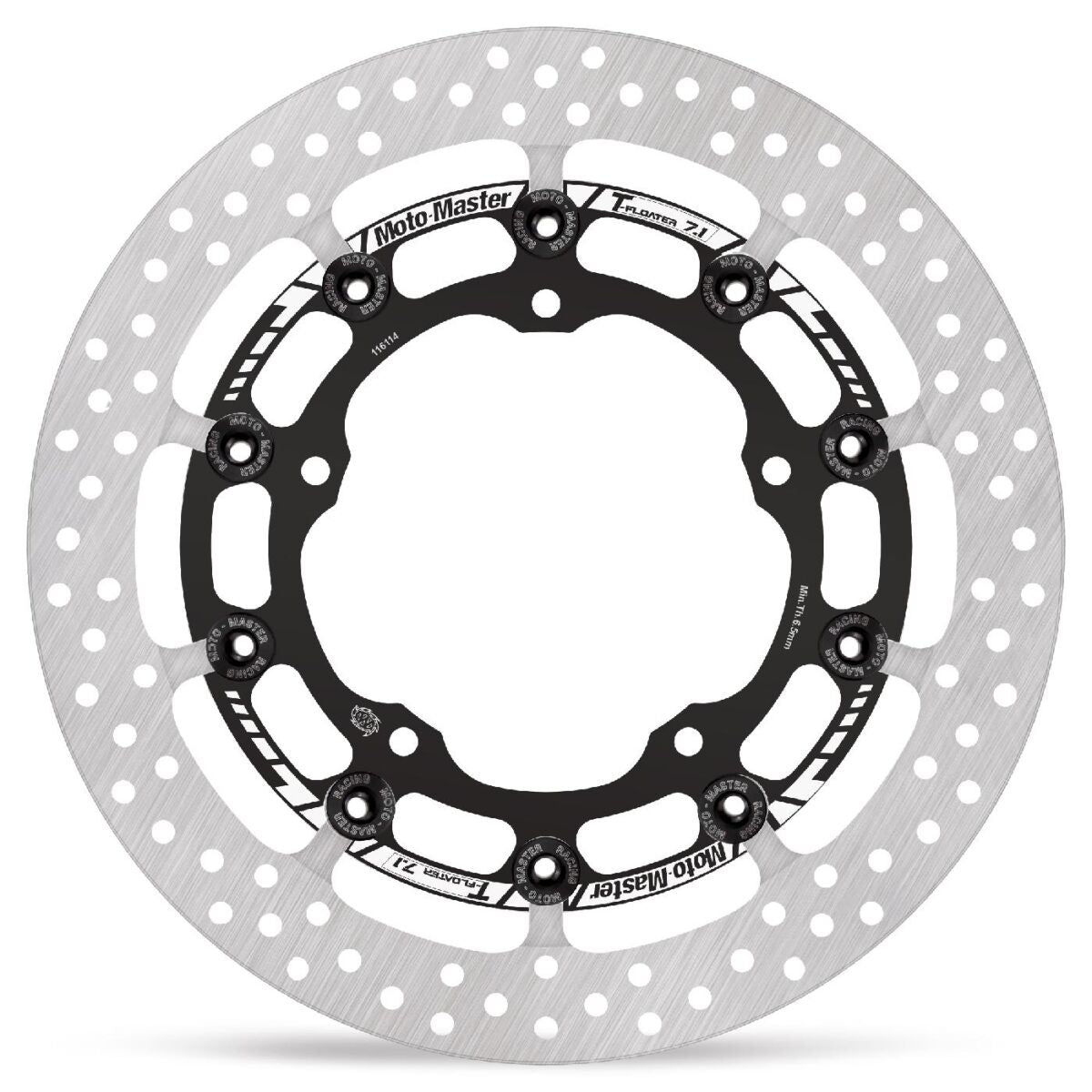 MOTO-MASTER BRAKE ROTOR FLOATING HALO PRO RACE 116114