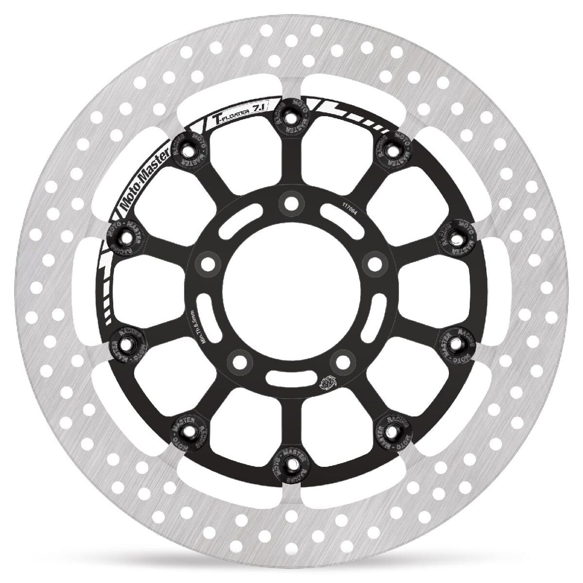 MOTO-MASTER BRAKE ROTOR FLOATING HALO PRO RACE 117064
