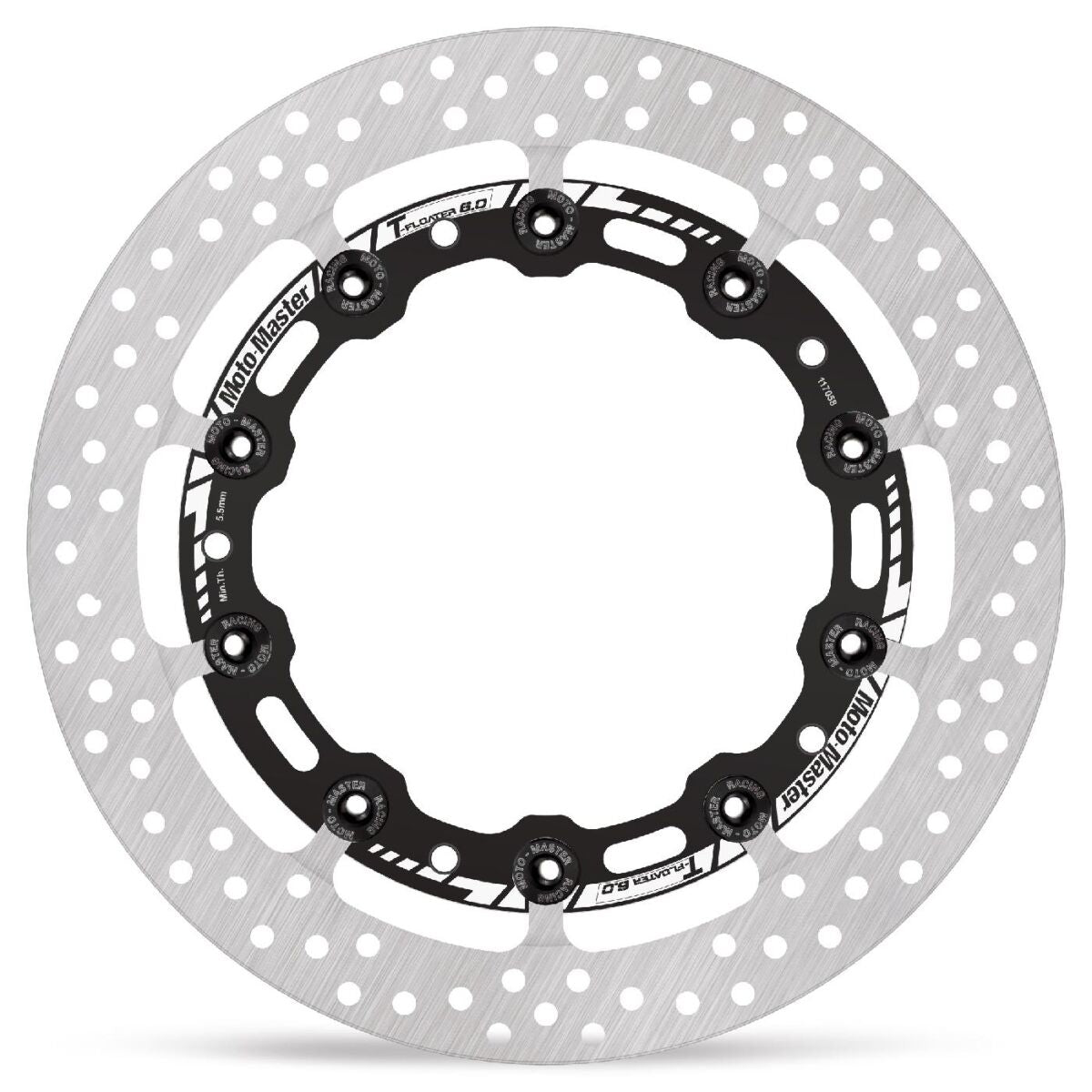 MOTO-MASTER BRAKE ROTOR FLOATING HALO PRO RACE 117058