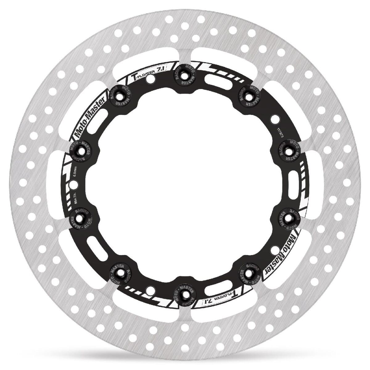 MOTO-MASTER BRAKE ROTOR FLOATING HALO PRO RACE 117073