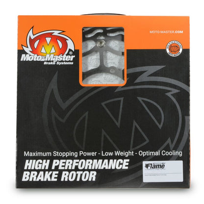 MOTO-MASTER BRAKE ROTOR FLOAT FLAME SUPERMOTO RACING 112339
